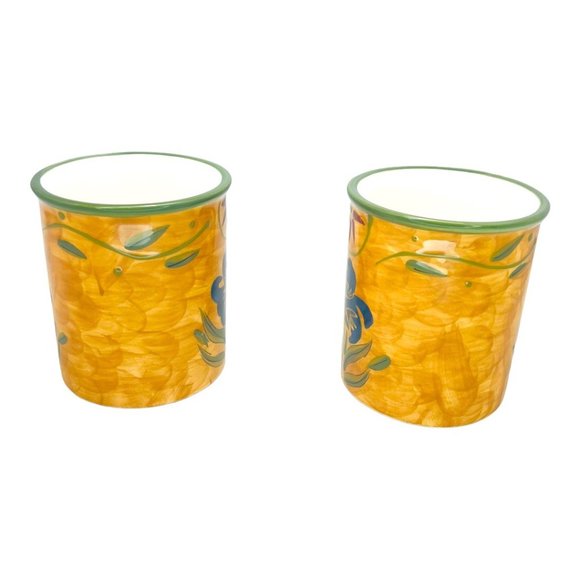 Certified International Ceramic Savannah Mugs Set of 2 by Susan Winget NWT - Picture 5 of 7